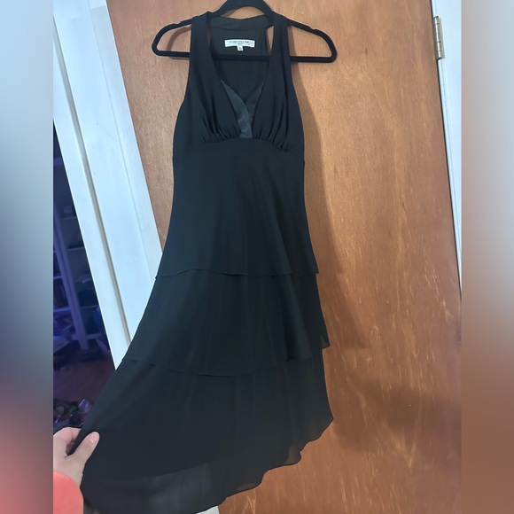 Elegant Black 90s Evan Picone Sleeveless Dress - Picture 3 of 4